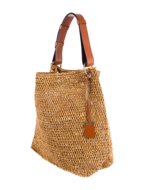 raffia bag michael kors|Michael Kors raffia bag.